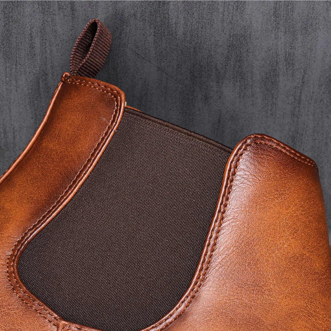 Men’s Waterproof Chelsea Boots with Elastic Side Panels